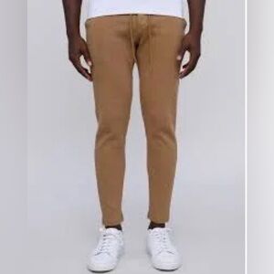 ESNTLS Camel Sweat Pant Size Medium